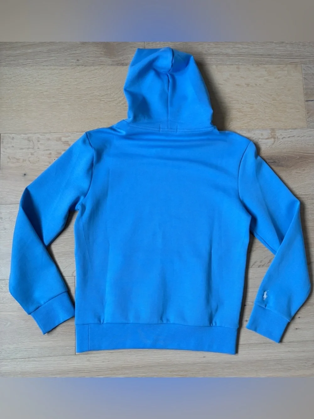 Polo Ralph Lauren Hoodie Mens S Blue Logo Pullover Sweatshirt NWT